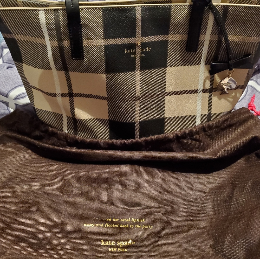 KATE SPADE HAWTHORNE Coated Canvas Bag